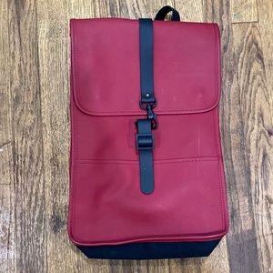 Rains Backpack.